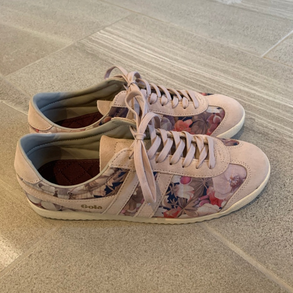 Floral Pink Casual/Tennis Shoes